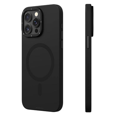 Apple iPhone 14 Pro Kılıf Magsafe Şarj Özellikli Çizilmeye ve Aşınmaya Dayanıklı Youngkit Velvet Serisi Kapak Pembe