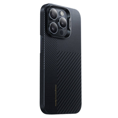 iPhone 14 Pro Kılıf M-safe Şarj Özellikli Karbon Fiber Benks Montage ArmorAir Kevlar Kılıf
