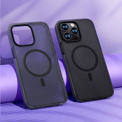 iPhone 14 Pro Kılıf M-safe Şarj Özellikli Mat Arka Yüzey Benks Drop Resistance Kılıf