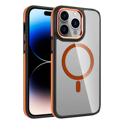 iPhone 14 Pro Kılıf M-safe Şarj Özellikli Mat Görünümlü Zore Solo Kılıf