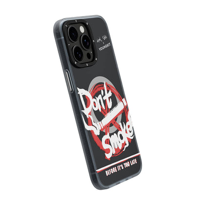 iPhone 14 Pro Kılıf M-safe Şarj Özellikli Shu Tasarımlı Youngkit City Serisi Kılıf