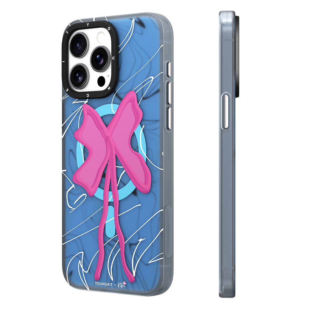 iPhone 14 Pro Kılıf M-safe Şarj Özellikli Youngkit Anti-Trend Serisi Kılıf