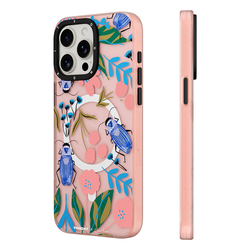 iPhone 14 Pro Kılıf M-safe Şarj Özellikli YoungKit Huagu Serisi Kılıf
