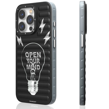 iPhone 14 Pro Kılıf M-safe Şarj Özellikli Youngkit Open Mind Serisi Kılıf