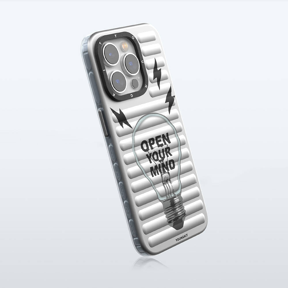 iPhone 14 Pro Kılıf M-safe Şarj Özellikli Youngkit Open Mind Serisi Kılıf