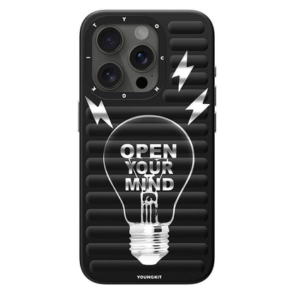 iPhone 14 Pro Kılıf M-safe Şarj Özellikli Youngkit Open Mind Serisi Kılıf