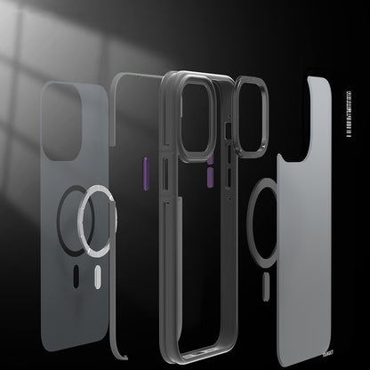 iPhone 14 Pro Kılıf M-safe Şarj Özellikli Youngkit Rock Sand Serisi Kılıf