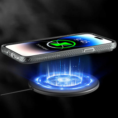 Apple iPhone 14 Pro Kılıf Magsafe Şarj Özellikli Youngkit Rock Serisi Kapak Derin Mor