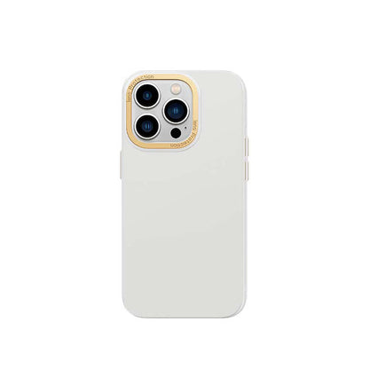 iPhone 14 Pro Kılıf Metal Kamera Çerçeveli Recci Glaze Serisi Kılıf