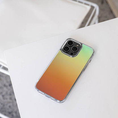 iPhone 14 Pro Kılıf Renk Geçişli Kenarları Şeffaf Tasarımlı Lisanslı Switcheasy Crush Plus Kılıf