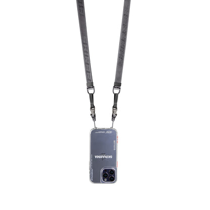 iPhone 14 Pro Kılıf SkinArma Şeffaf Airbag Tasarımlı Boyun Askılı Kiru Kılıf