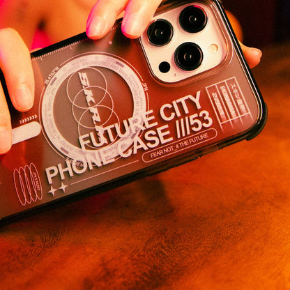 iPhone 14 Pro Kılıf SkinArma Şeffaf Airbag Tasarımlı M-safe Şarj Özellikli Shorai Kılıf