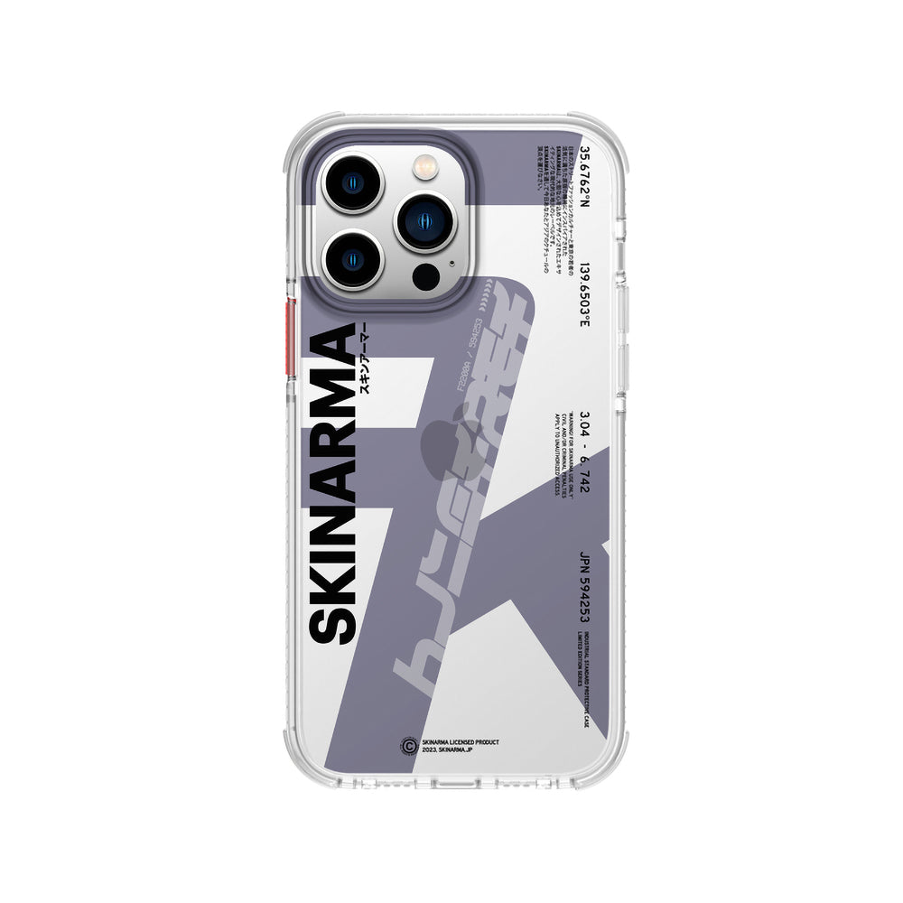 Apple iPhone 14 Pro Kılıf SkinArma Şeffaf Airbag Tasarımlı Raku Kapak Turuncu