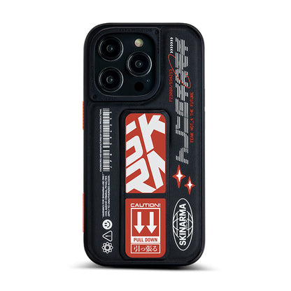 iPhone 14 Pro Kılıf SkinArma Standlı Deri Görünümlü Akarui Kılıf