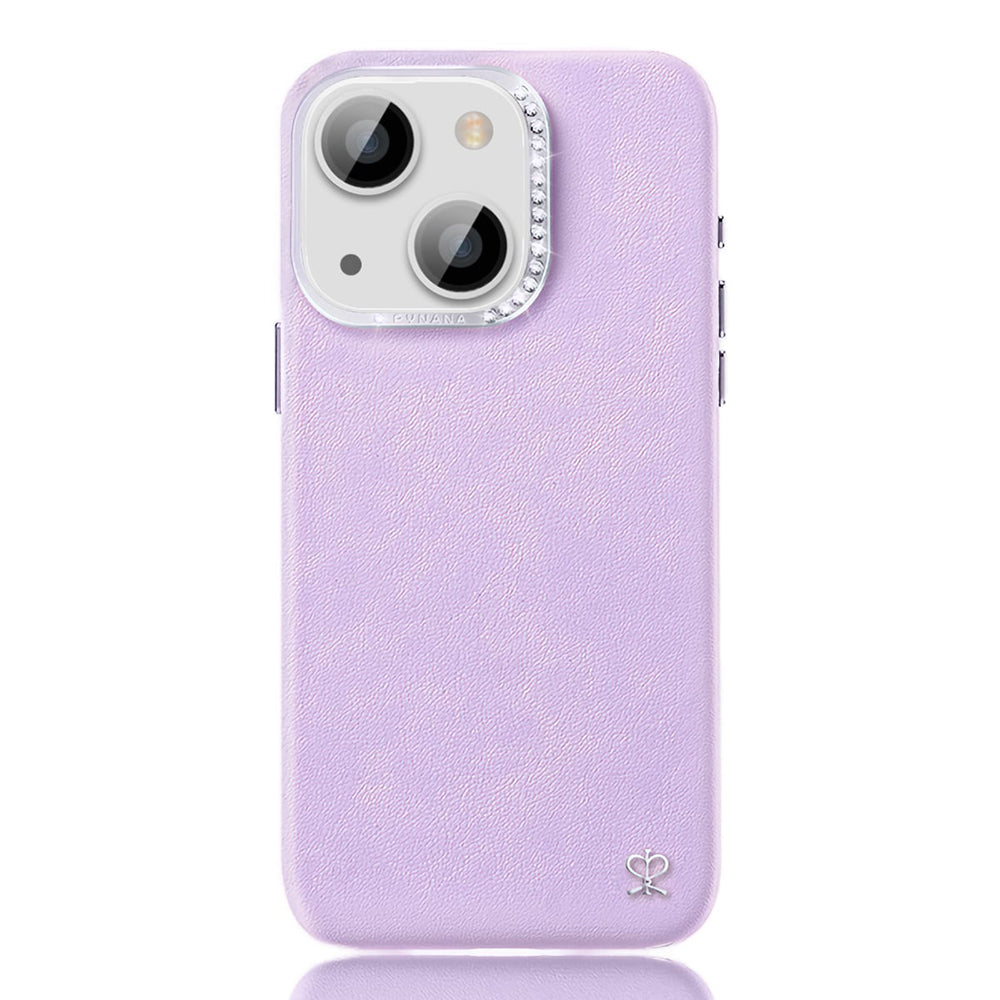 iPhone 14 Pro Kılıf Suni Deri Tasarımlı Pynana Starry Serisi Kılıf