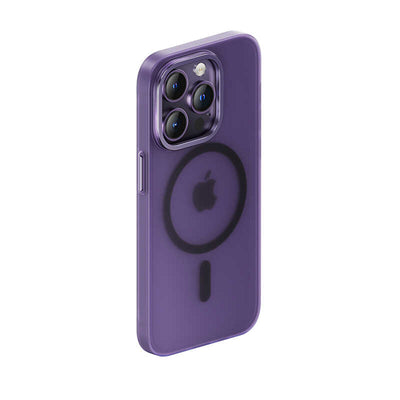 Apple iPhone 14 Pro Kılıf Wireless Şarj Destekli Benks Yeni Seri Magnetik Haze Kapak Siyah