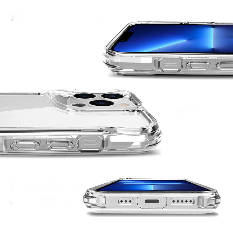 Apple iPhone 14 Pro Kılıf Zore T-Max Kapak Siyah