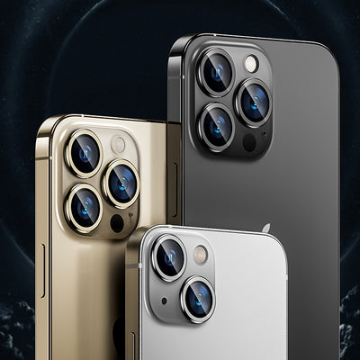 Apple iPhone 14 Pro Max Benks DR Safir Kamera Lens Koruyucu Derin Mor