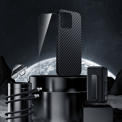 iPhone 14 Pro Max Benks Grand Combo New 5in1 Aksesuar Seti Kılıf-Ekran Koruyucu-Lens Koruyucu-Kablo-Powerbank