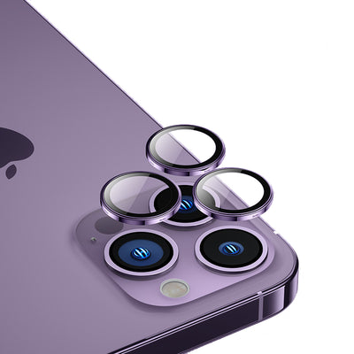 Apple iPhone 14 Pro Max Benks King Kong PVD Kamera Lens Koruyucu Gümüş