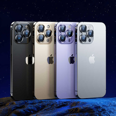 Apple iPhone 14 Pro Max Benks New KR Kamera Lens Koruyucu Gümüş