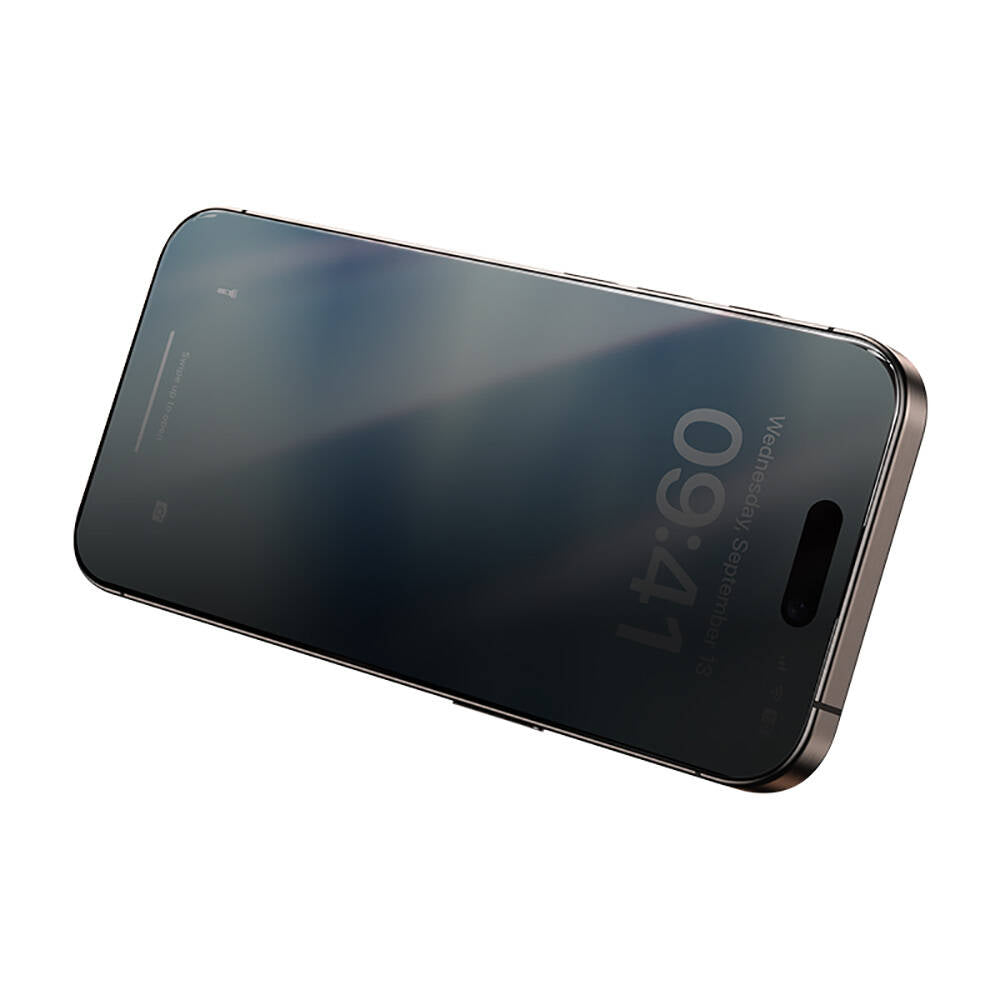 iPhone 14 Pro Max Benks Ultra Shield 0.4mm Privacy Ekran Koruyucu + Kolay Uygulama Aparatlı