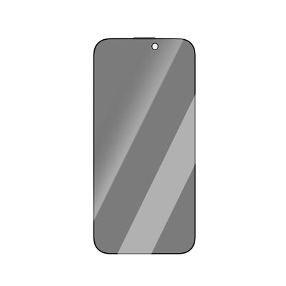 iPhone 14 Pro Max CaseWorld Crystal Shadow Serisi Safir Coating 0.15mm 3D Privacy Temperli Cam Ekran Koruyucu