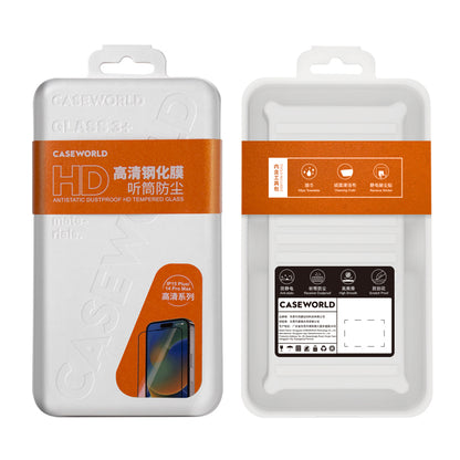 iPhone 14 Pro Max CaseWorld HD Serisi 0.33mm Temperli Cam Ekran Koruyucu