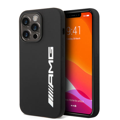 iPhone 14 Pro Max Kılıf AMG M-safe Şarj Özellikli Büyük Logo Dizayn Kılıf