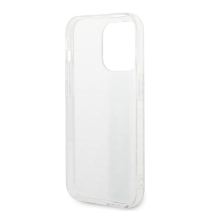 iPhone 14 Pro Max Kılıf AMG Transparan Çift Katmanlı Karbon Dizayn II Kılıf