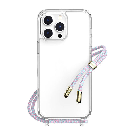 iPhone 14 Pro Max Kılıf Boyun Askılı Şok Önleyicili Şeffaf Lisanslı Switcheasy Play Kılıf