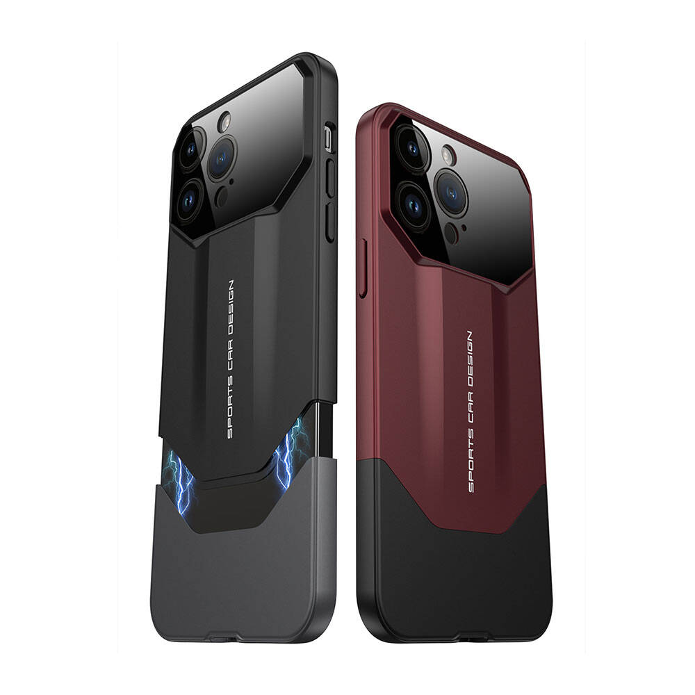iPhone 14 Pro Max Kılıf Çift Parçalı Zore Ays Pro İkili Kılıf