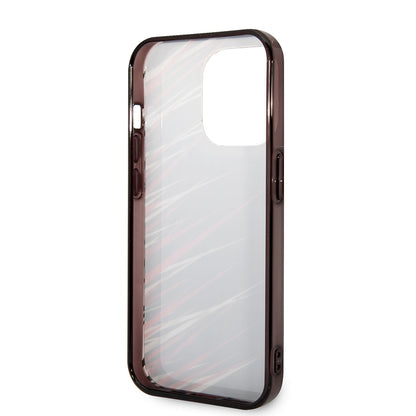 iPhone 14 Pro Max Kılıf Ferrari Orjinal Lisanslı Baskı Logolu Çimen Desenli Kılıf