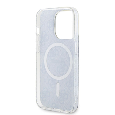 Apple iPhone 14 Pro Max Kılıf GUESS Magsafe Şarj Özellikli Kapak Mavi
