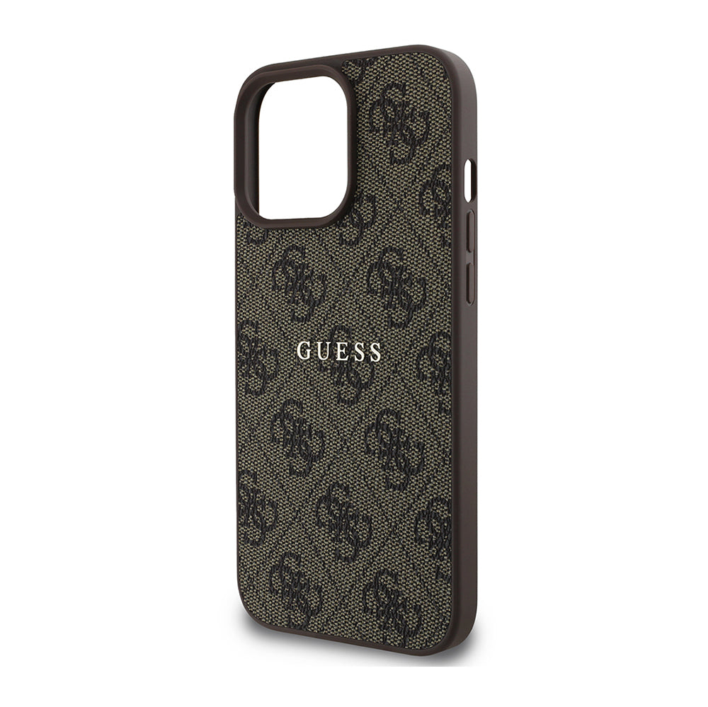 iPhone 14 Pro Max Kılıf Guess Orjinal Lisanslı M-safe Şarj Özellikli 4G Desen Yazı Logolu Kılıf