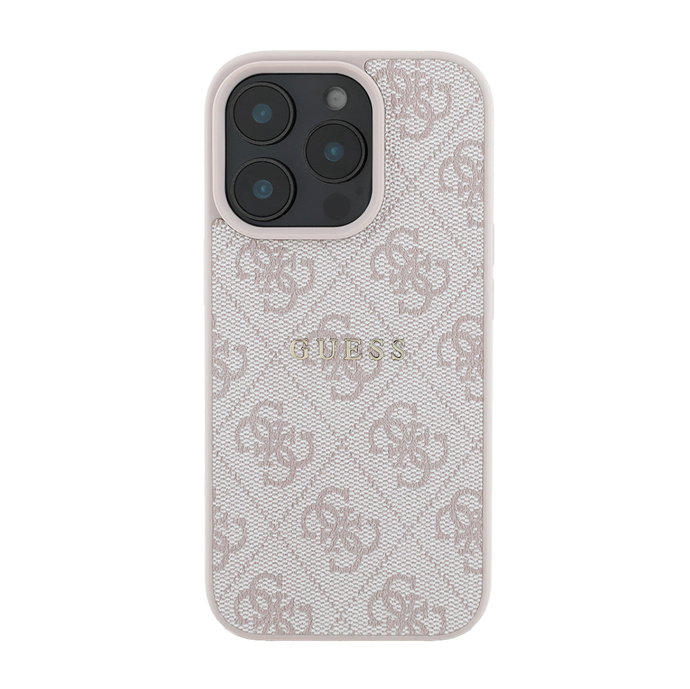 iPhone 14 Pro Max Kılıf Guess Orjinal Lisanslı M-safe Şarj Özellikli 4G Desen Yazı Logolu Kılıf