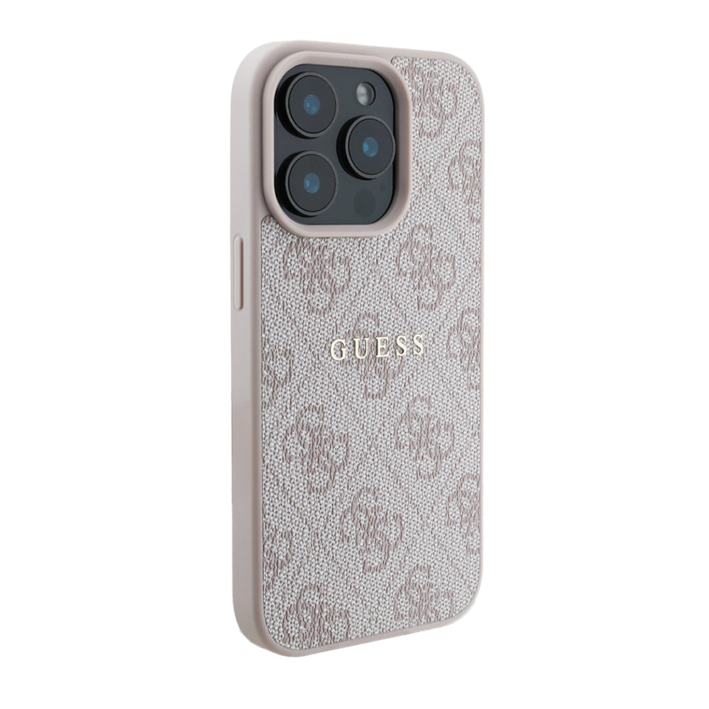 iPhone 14 Pro Max Kılıf Guess Orjinal Lisanslı M-safe Şarj Özellikli 4G Desen Yazı Logolu Kılıf