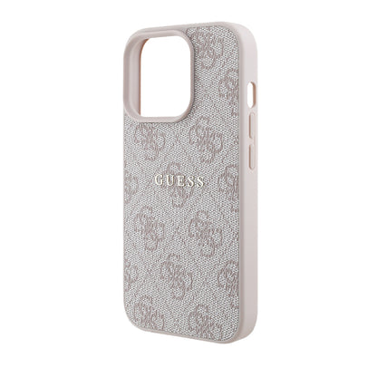 iPhone 14 Pro Max Kılıf Guess Orjinal Lisanslı M-safe Şarj Özellikli 4G Desen Yazı Logolu Kılıf