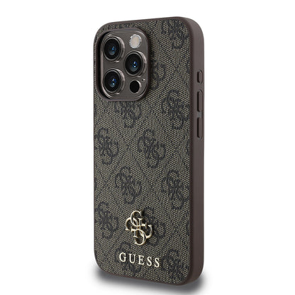iPhone 14 Pro Max Kılıf Guess Orjinal Lisanslı M-safe Şarj Özellikli Small 4G Classic Kılıf