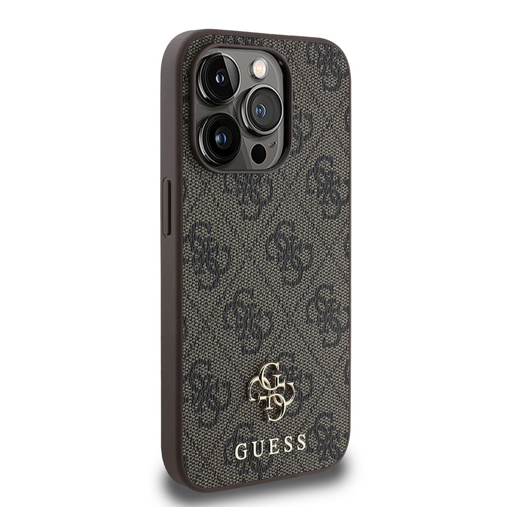 iPhone 14 Pro Max Kılıf Guess Orjinal Lisanslı M-safe Şarj Özellikli Small 4G Classic Kılıf