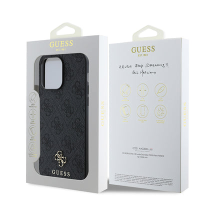 iPhone 14 Pro Max Kılıf Guess Orjinal Lisanslı M-safe Şarj Özellikli Small 4G Classic Kılıf