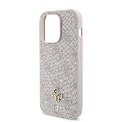iPhone 14 Pro Max Kılıf Guess Orjinal Lisanslı M-safe Şarj Özellikli Small 4G Classic Kılıf