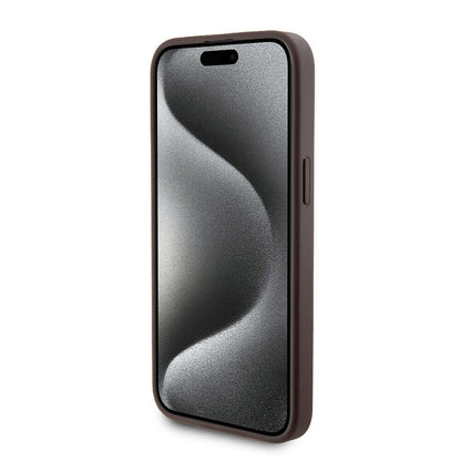 iPhone 14 Pro Max Kılıf Guess Orjinal Lisanslı M-safe Şarj Özellikli Yazı Logolu 4G Desenli Kılıf + Powerbank 5000mAh 2in1 Set