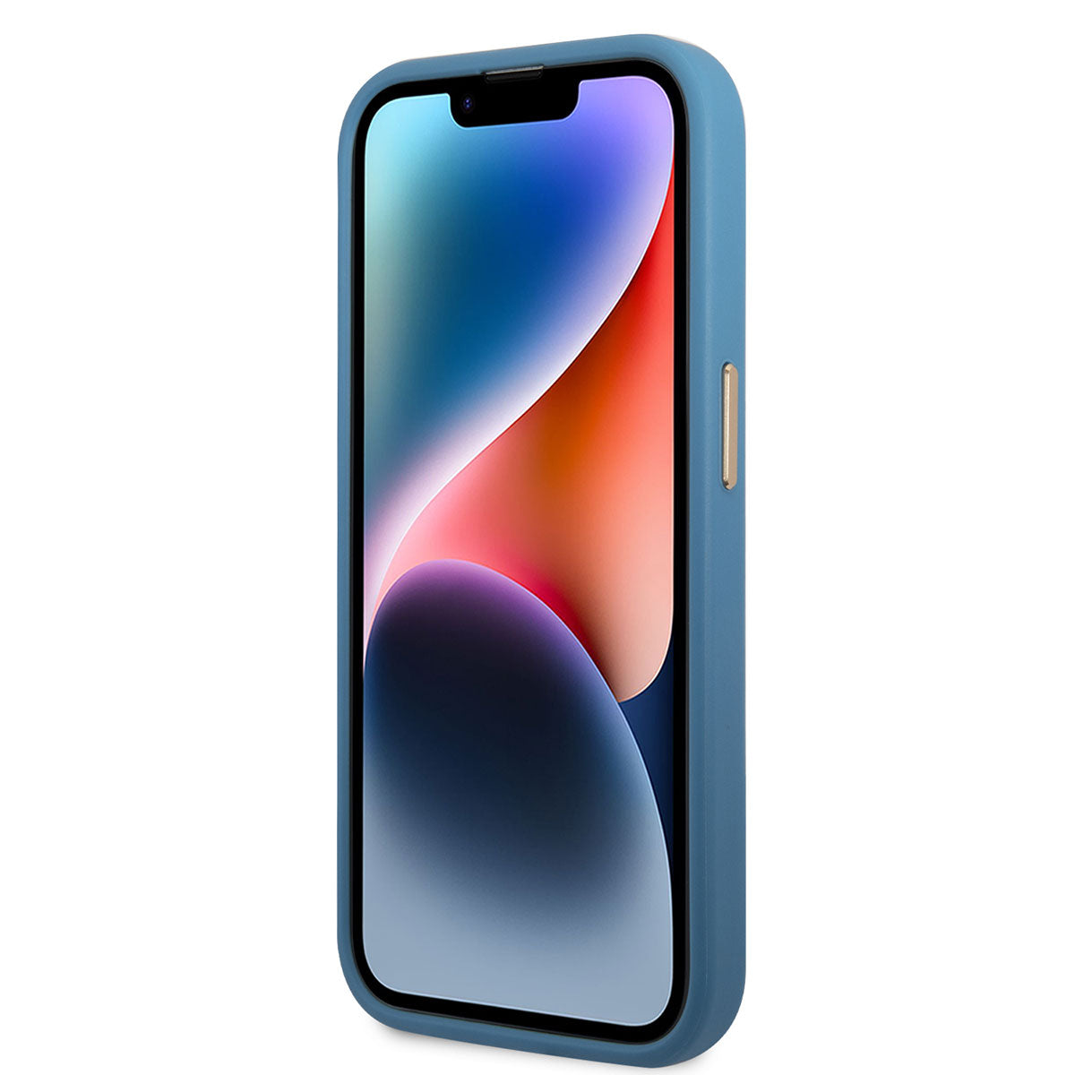 iPhone 14 Pro Max Kılıf GUESS PU Deri Metal Logo Dizaynlı Kılıf