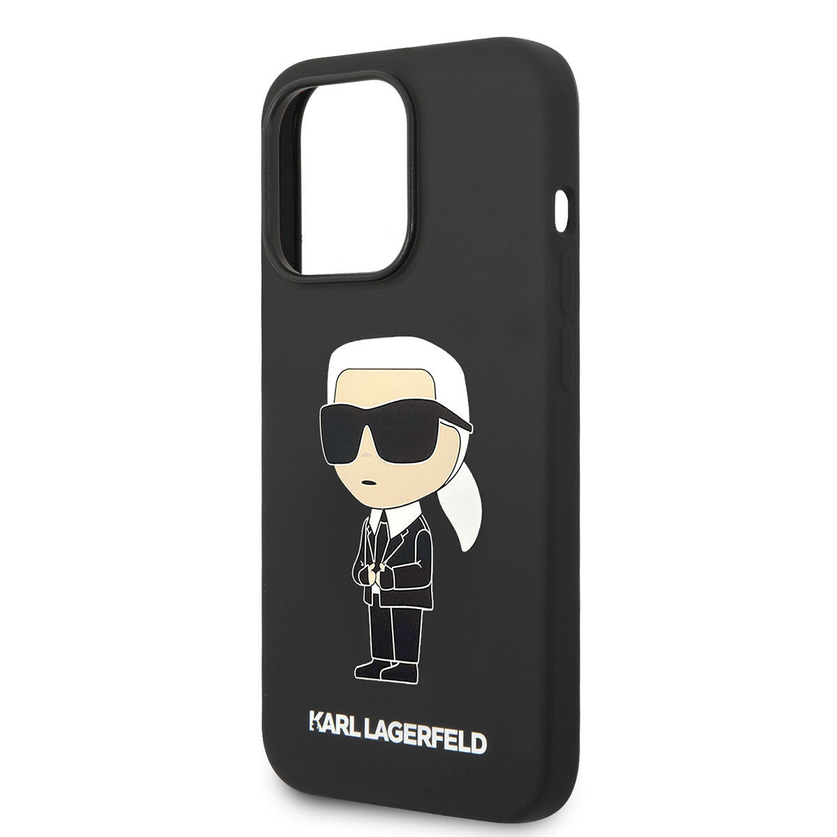 iPhone 14 Pro Max Kılıf Karl Lagerfeld M-safe Şarj Özellikli Silikon Karl Dizayn Kılıf