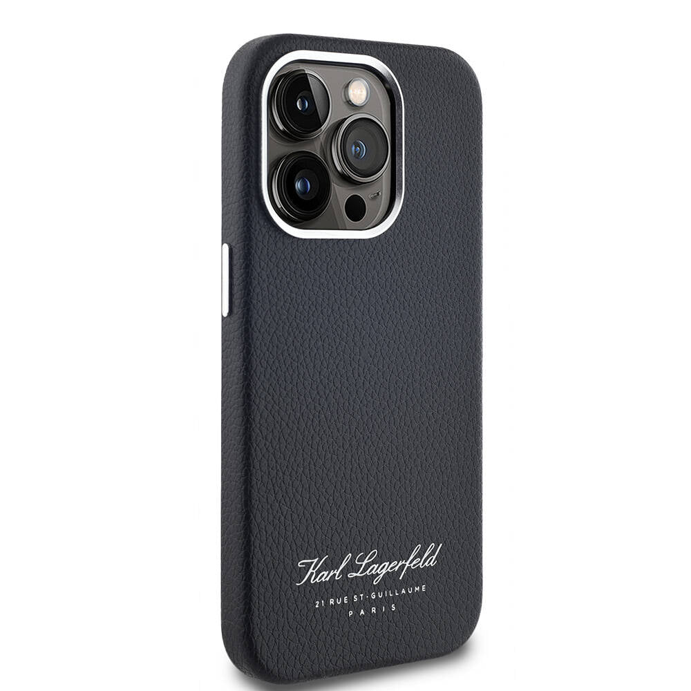 iPhone 14 Pro Max Kılıf Karl Lagerfeld Orjinal Lisanslı KL Yazılı Hotel Kılıf