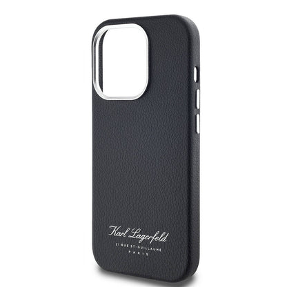 iPhone 14 Pro Max Kılıf Karl Lagerfeld Orjinal Lisanslı KL Yazılı Hotel Kılıf