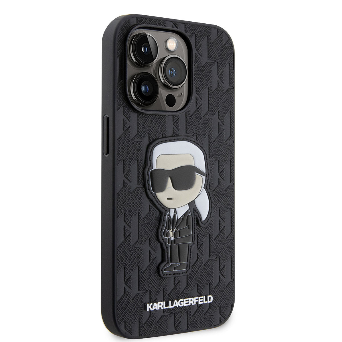 iPhone 14 Pro Max Kılıf Karl Lagerfeld Saffiano Deri Karl Dizayn Kılıf
