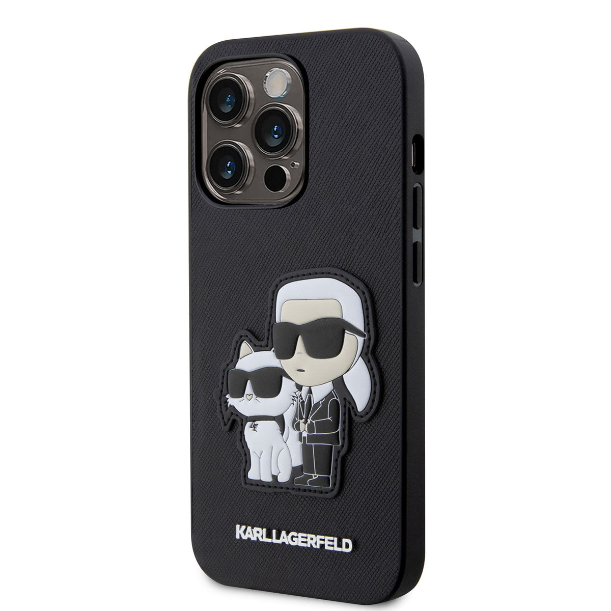 iPhone 14 Pro Max Kılıf Karl Lagerfeld Saffiano Deri K&C Dizayn Kılıf