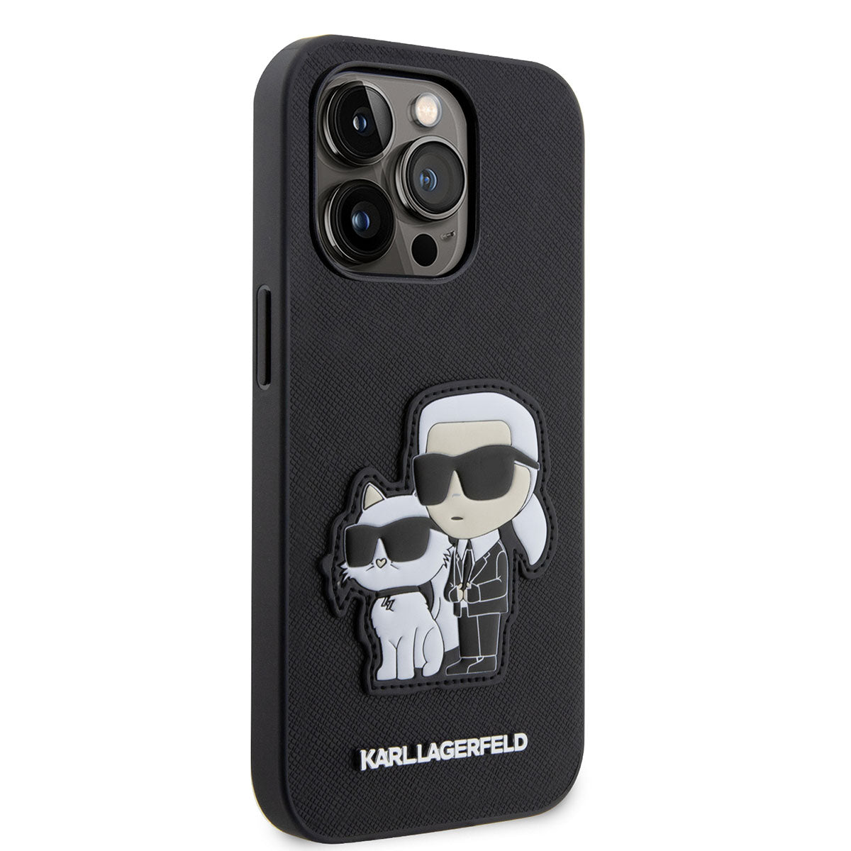 iPhone 14 Pro Max Kılıf Karl Lagerfeld Saffiano Deri K&C Dizayn Kılıf